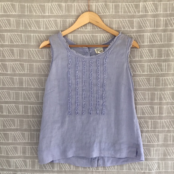 Andrea Jovine Linen Top - Picture 1 of 7